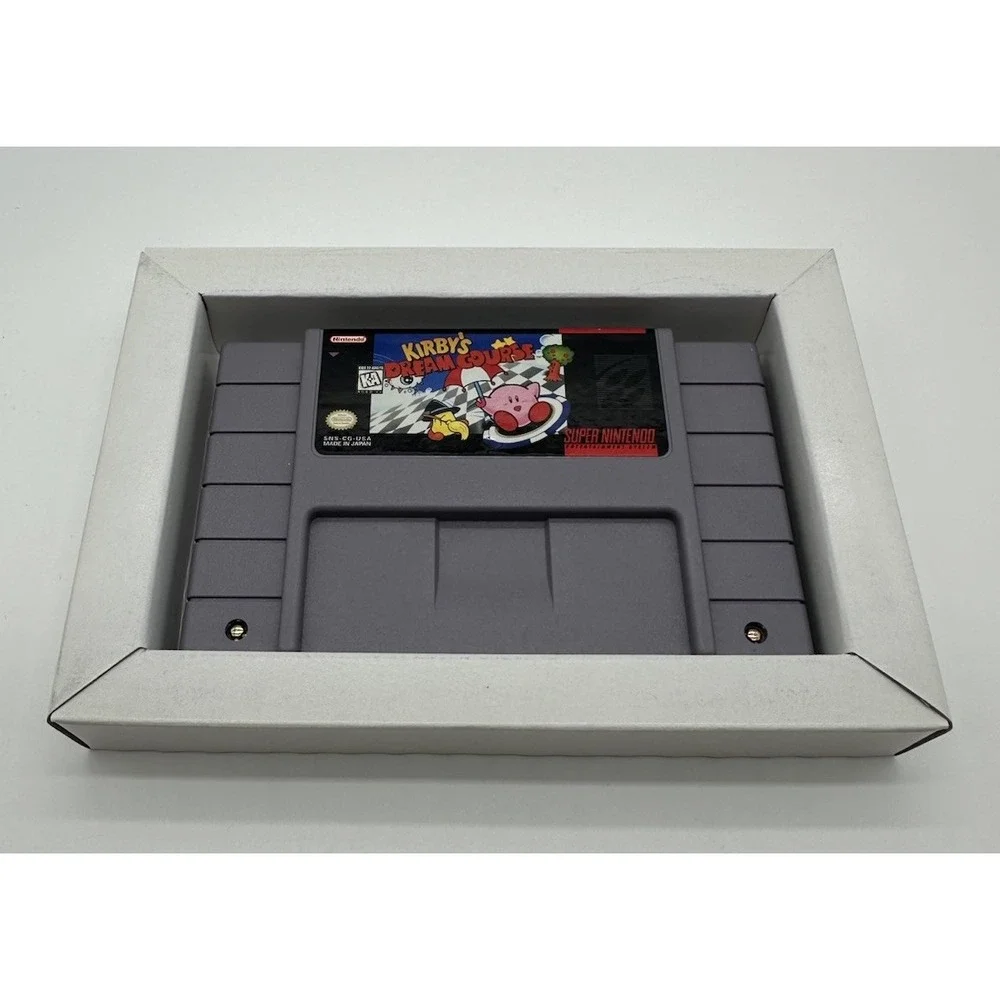KIRBY'S DREAM COURSE SNES CIB COMPLETE TESTED AUTHENTIC EXCELLENT CONDITION